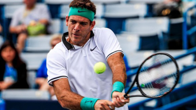 Del Potro ganó en su debut en Cincinnati