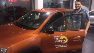 Car France premió al ganador con un Kwid 0 km