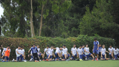 La selección se prepara para enfrentar a Guatemala
