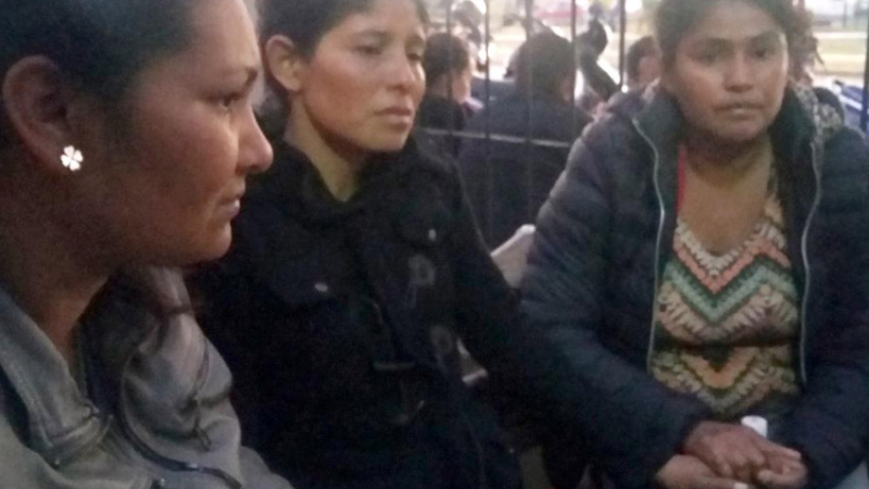 “Quiero que mi hijo se vaya en paz”