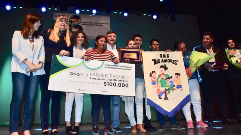Asociación Civil Mis Amores de Campo Largo se llevó premio a la ONG del año
