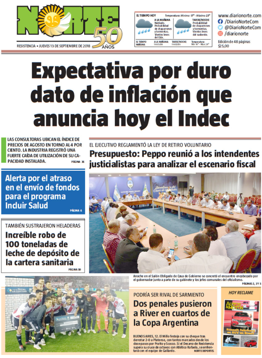 Edición del 13.09.18