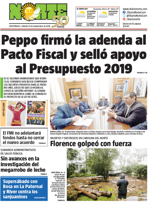 Edición del 15.09.18