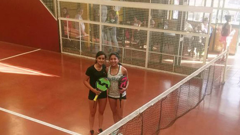 Ornella y Luciana, la pareja chaqueña de padel, a la final argentina en La Plata
