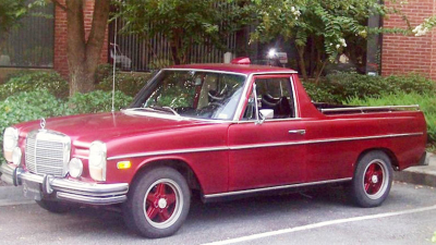La curiosa pick up Mercedes industria argentina