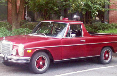 La curiosa pick up Mercedes industria argentina