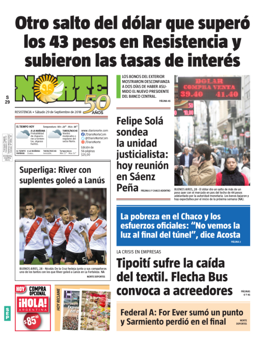 Edición del 29.09.18