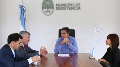 Capitanich recibió al nuevo cónsul del Paraguay