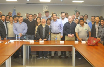 Las 62 organizaciones se reunieron con el intendente Jorge Capitanich