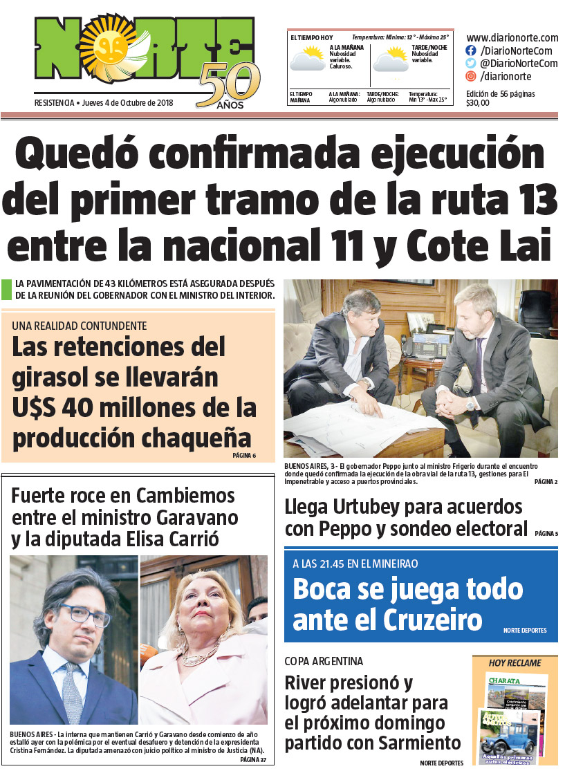 Edición del 04.10.18
