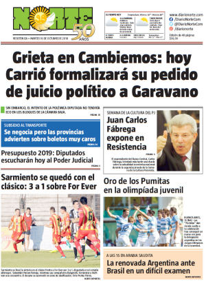 Edición del 16.10.18