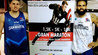 Gran Maratón por Ulises: en el clásico Villa San Martín-Hindú el público podrá inscribirse y colaborar