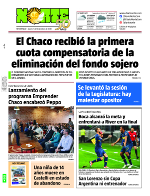 Edición del 1.11.2018