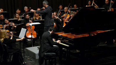 Una gala de lujo y un pianista notable