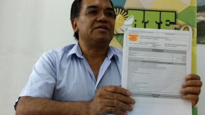 El diputado Mosqueda presentó su descargo