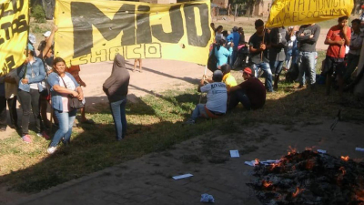 "No permitiremos vandalismo", dijo Nievas sobre el ataque a edificios públicos en Tres Isletas