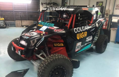 Rally Dakar: El “Pato” Silva tiene listo su UTV 