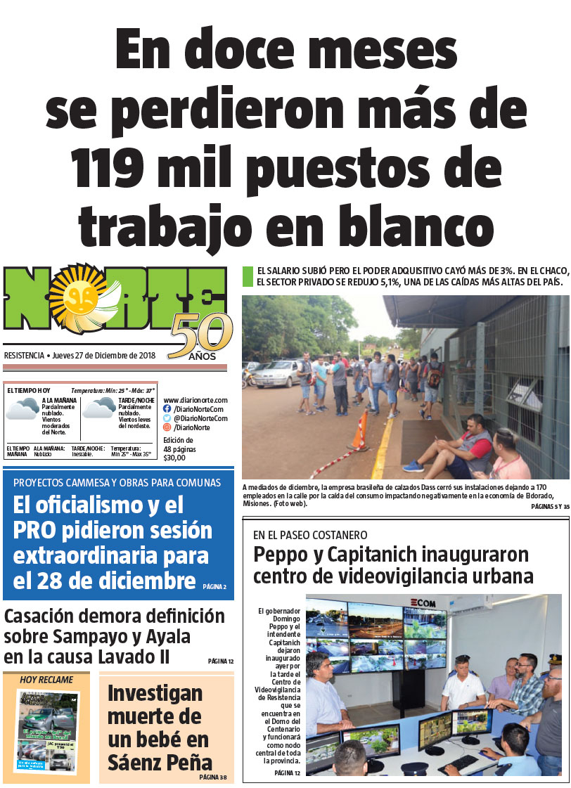 Edición del 27.12.18