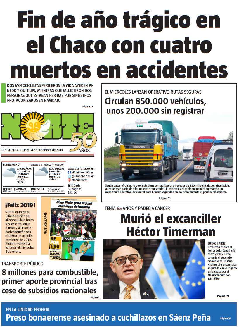 Edición del 31.12.18