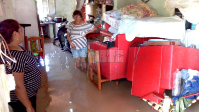 En 15 horas de tormenta, cayeron en Resistencia 223 mm de agua