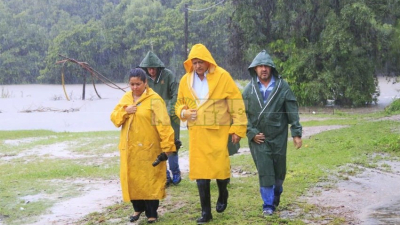 Domingo Peppo busca el compromiso de Nación para ejecutar obras estructurales
