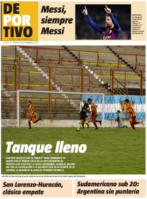Tanque lleno