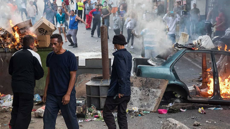 El régimen chavista bloqueó el acceso a Twitter e Instagram por los incidentes en Caracas