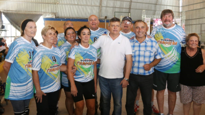 Peppo ratificó el apoyo del gobierno para ampliar el acceso al deporte para adultos mayores