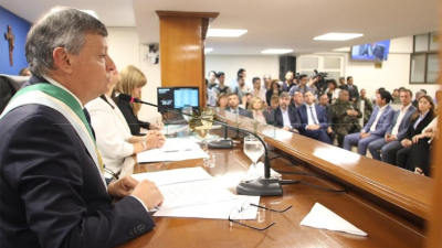 Peppo: “Si Dios quiere el año que viene estaremos juntos abriendo sesiones nuevamente”