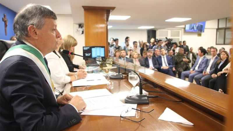 Peppo: “Si Dios quiere el año que viene estaremos juntos abriendo sesiones nuevamente”