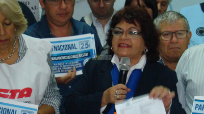 Las 62 Organizaciones quiere que Aranda forme parte de la lista para el Senado