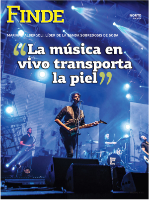 "La música en vivo transporta la piel"