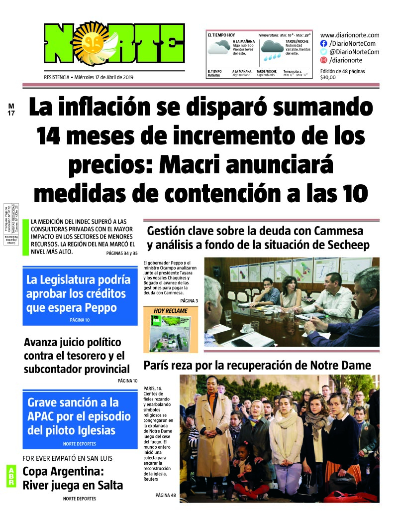 Edicion del 17-04-2019
