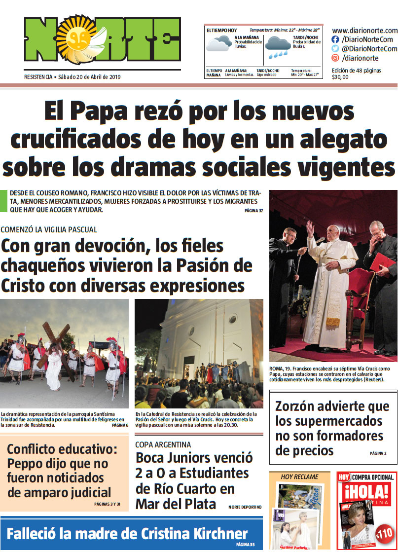 Edicion del 20-04-2019