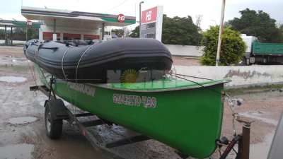 Comenzó el operativo de evacuación en El Palmar