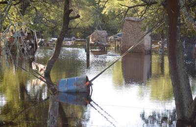 El agua afecta 2.500.000 hectáreas en toda la región