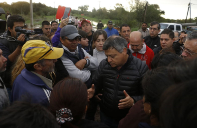 Despliegan operativos de asistencia en Vedia: más de 100 familias permanecen evacuadas