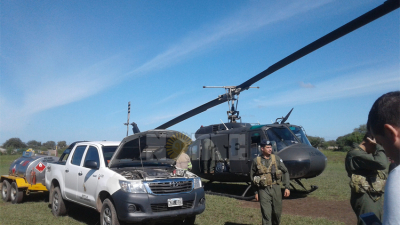 Se instaló en Castelli nueva base de asistencia para comunidades de El Impenetrable