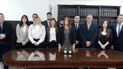 Así fue el juramento de abogados chaqueños ante la Justicia Nacional