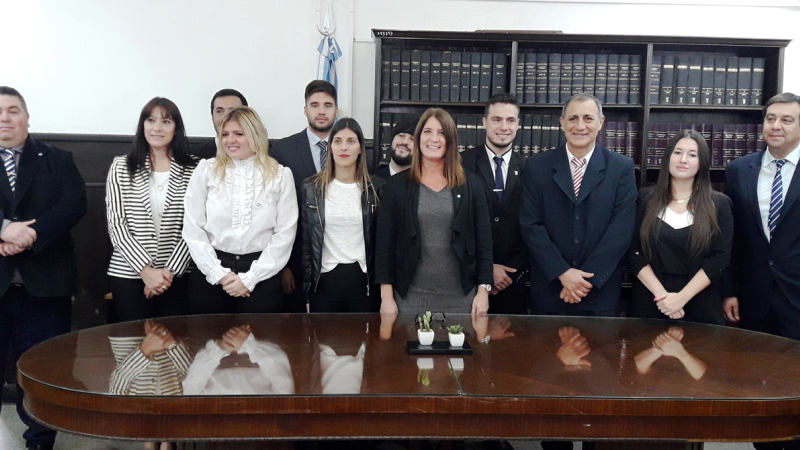Así fue el juramento de abogados chaqueños ante la Justicia Nacional