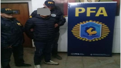La policía federal capturó a un prófugo