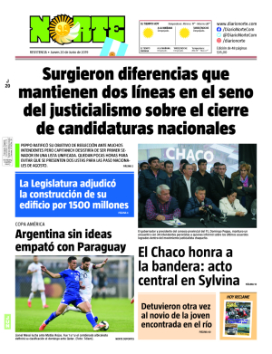 Edicion del 20-06-2019