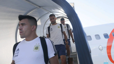 Control antidoping sorpresa a la selección argentina apenas llegó a Belo Horizonte