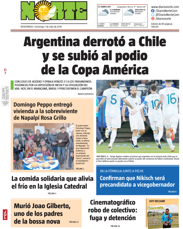 Edicion del 07-07-2019
