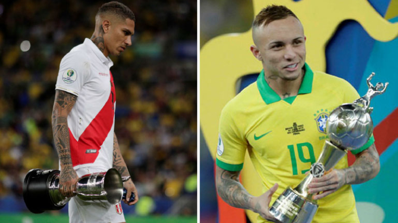 Guerrero y Everton, los goleadores