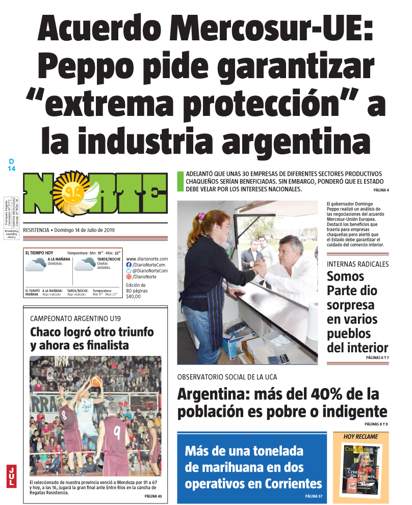 Edicion del 14-07-2019