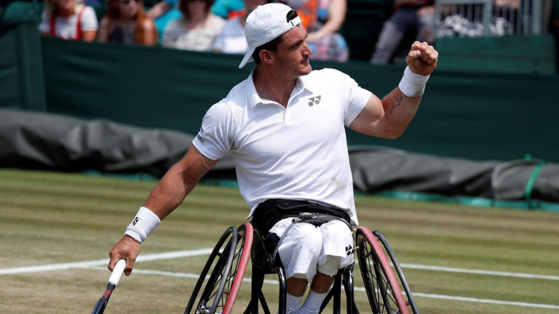 Tenis adaptado: Gustavo Fernández se coronó en Wimbledon y volvió a ser el N°1 del mundo