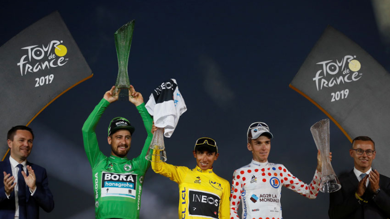 Bernal ganó el primer Tour de Francia para Colombia