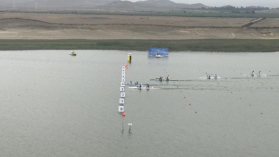 El binomio argentino Vernice-Lascano ganó la medalla de oro en K2 1000 metros en canotaje