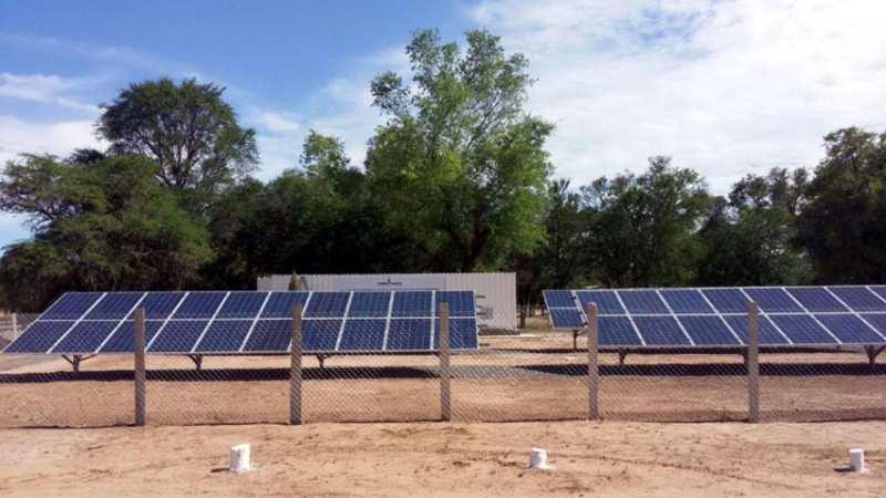 Etapa final para la primera planta híbrida fotovoltaica de la provincia